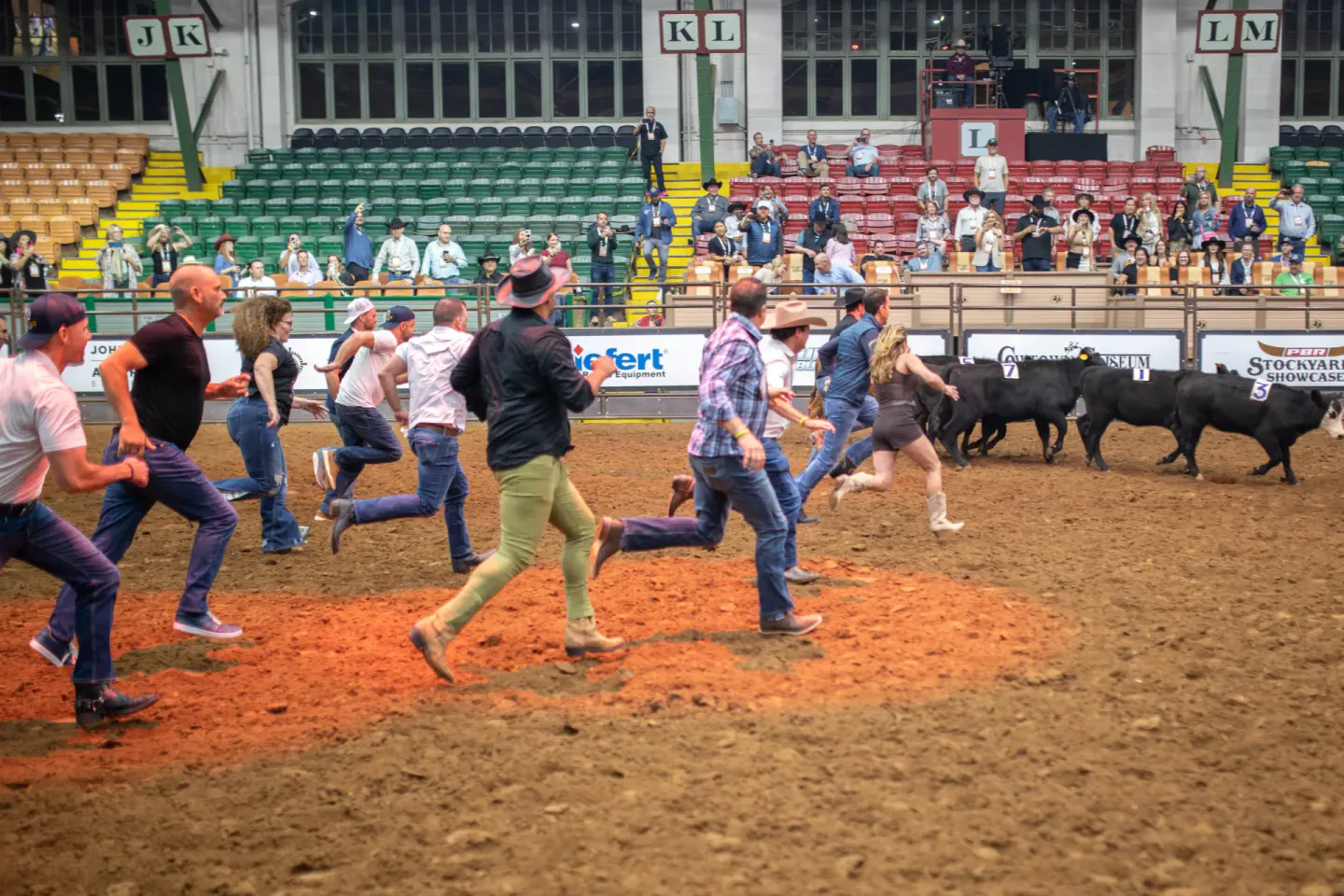 Attendees in the arena at EO XCentric, Fort Worth, 2024