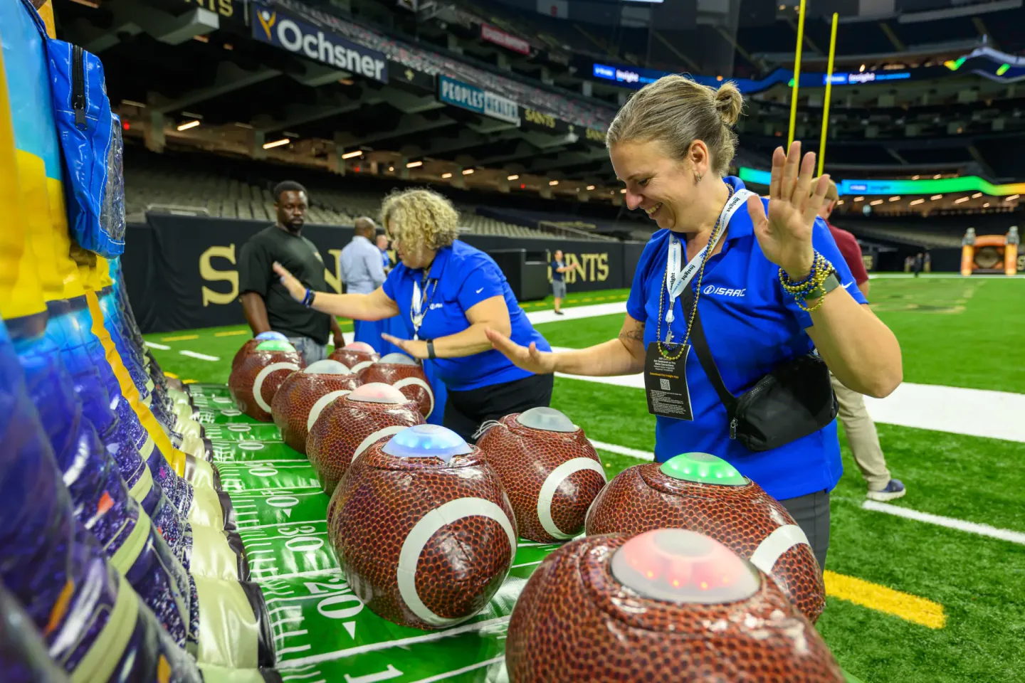 Stadium activation at Trimble Insight, New Orleans, 2025