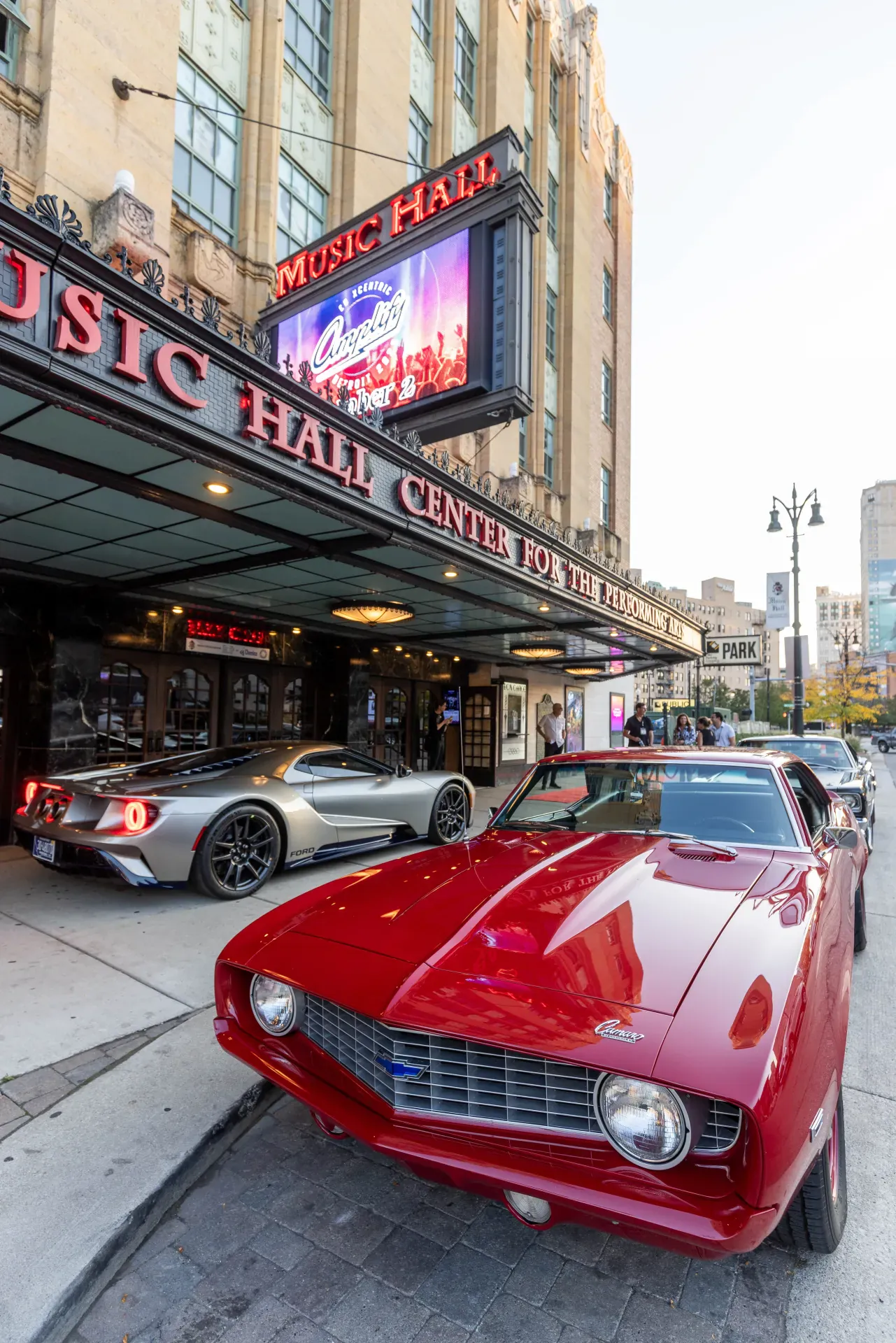 Music Hall arrival at EO XCentric, Detroit, 2023